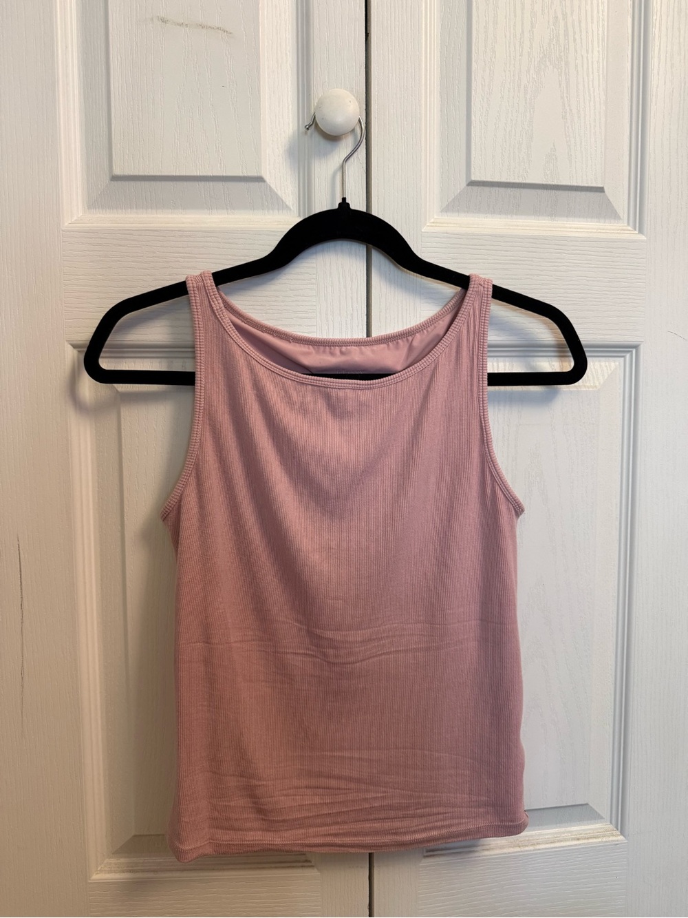 Klassy Network Pink Mauve Ribbed Tank
